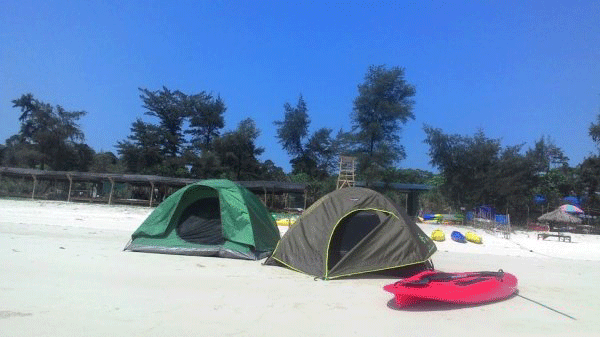 Trải nghiệm thú vị cắm trại trên đảo Cô Tô