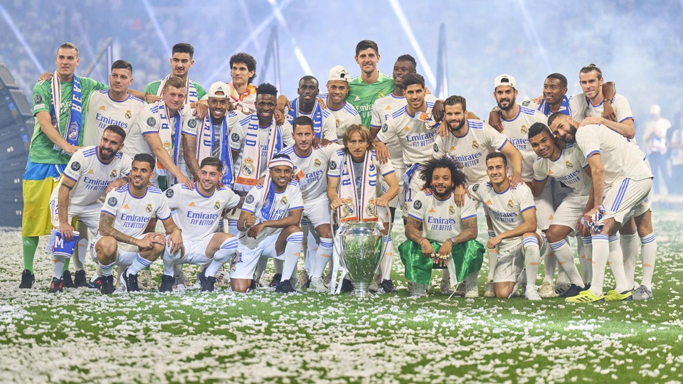Đội hình trong mơ  CLB Real Madrid trong chức vô địch